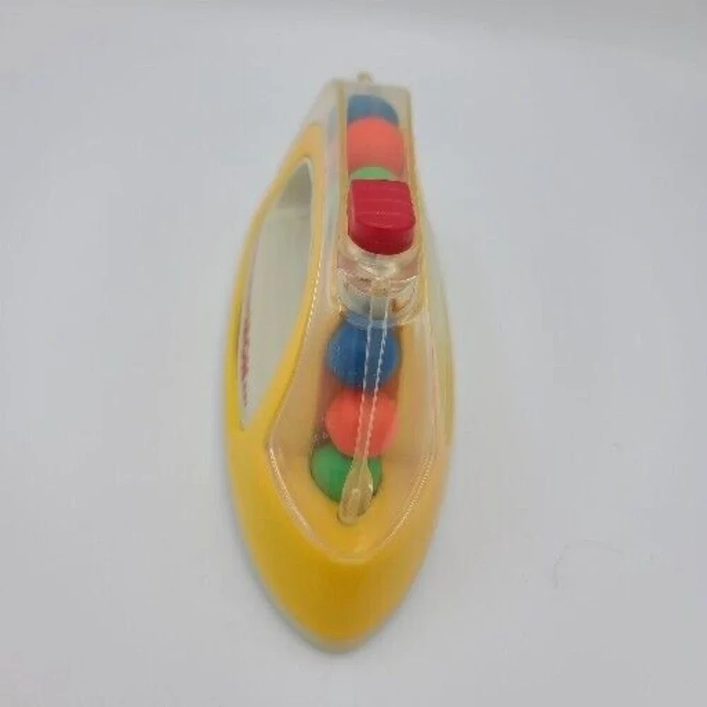 Iron Pretend Laundry Clothes Press Rolling Ball Baby Toy Vintage 1988 Buddy L